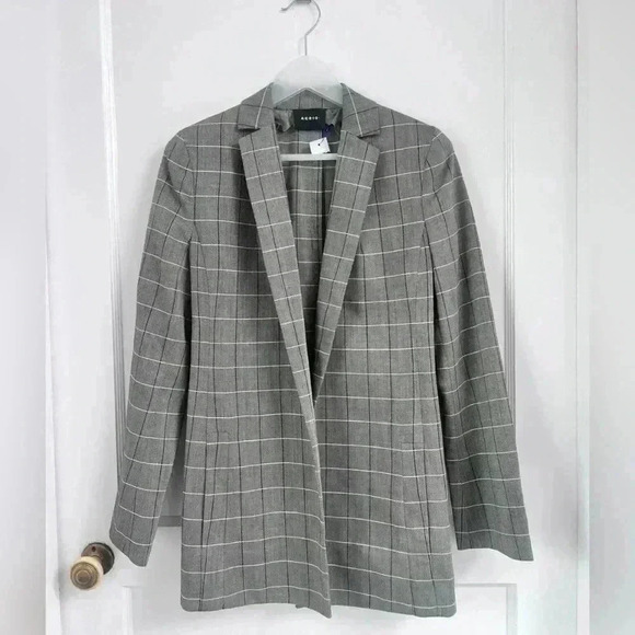 Akris Punto Alan Plaid Wool Jacket NEW - Picture 3 of 8